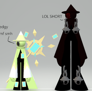 Minus Origin Bandu being called "short" by Minus Expunged (True Form). Also made by wenb#9501 on the official Vs. Dave and Bambi: Golden Apple Edition Discord server.