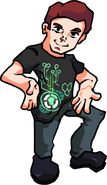 Static right pose.