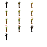 Game over sprite sheet