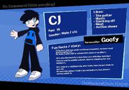 CJ's Character Sheet from "On Command" series