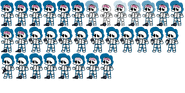 Game over sprite sheet