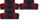 Assets for an unused bloodied speaker.