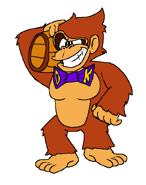 Outdated D-Side design of Donkey Kong. Link