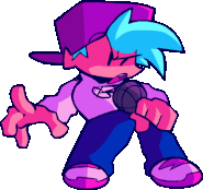 Boyfriend's loaded left pose