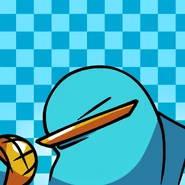 Her on mod's Twitter account profile picture