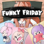 The girls on the Huggy Wuggy update thumbnail for Funky Friday.