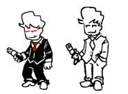 "Norbert and Trebron Sketches (alphalul1)"