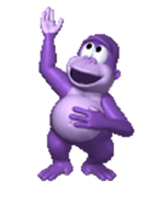 Bonzi's up pose.