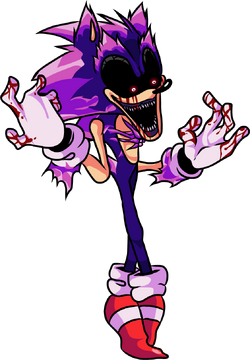 I found this Sonic the hedgehog fnf sprite and thought I would pibbify it.  Sprite by Comgaming_Nz, I'm pretty sure : r/FridayNightFunkin