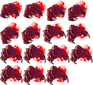 Hellclown Tricky's hand sprite sheet.