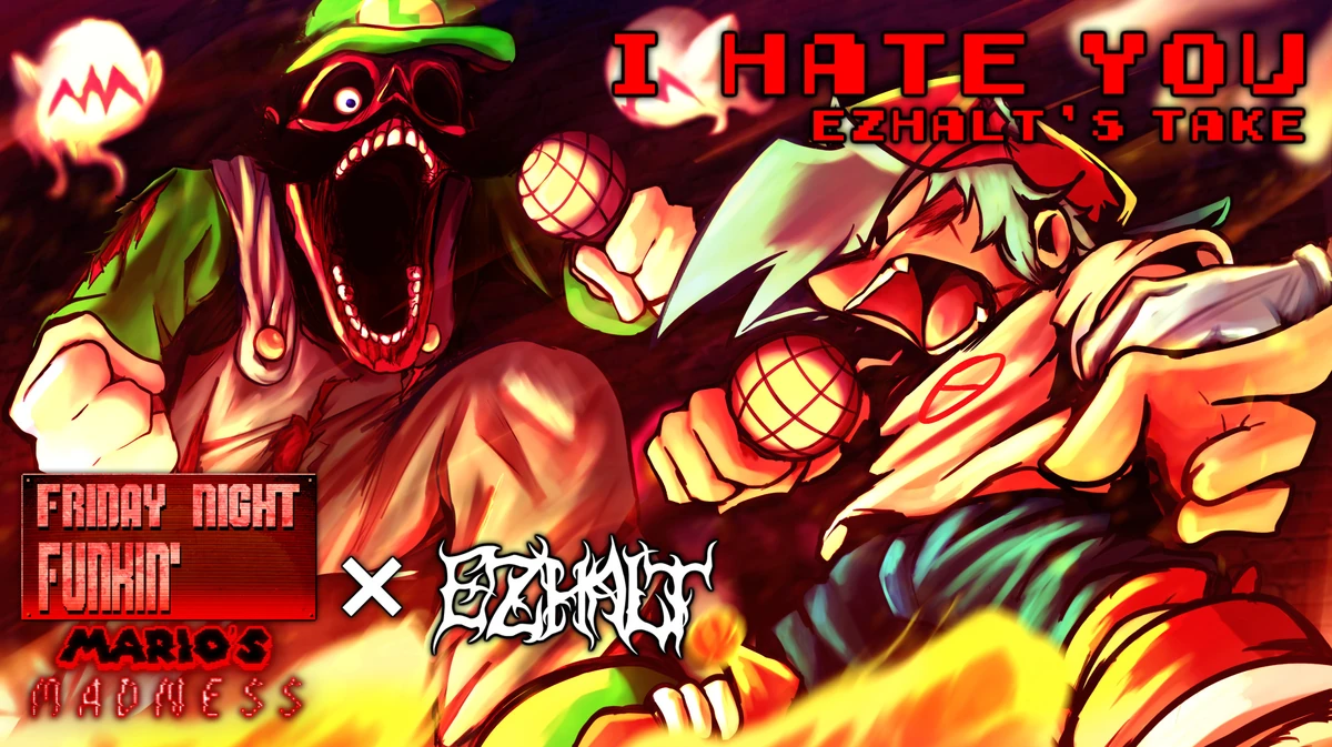 I HATE YOU (EZHALT'S TAKE) Funkipedia Mods Wiki Fandom