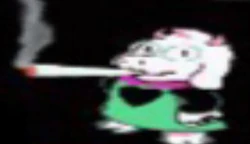 Ralsei smoking a fat blunt | Funkipedia Mods Wiki