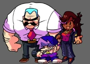 Designs for BF's parents, Greg and Mixie. Link