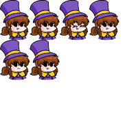 Hat Kid's dialogue portrait.