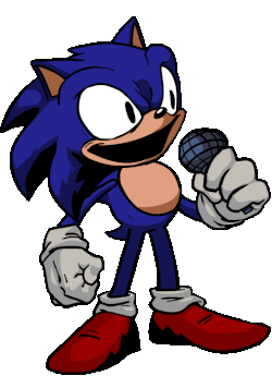 When I Saw the faker sonic from the Sonix.EXE Mod and it kinda