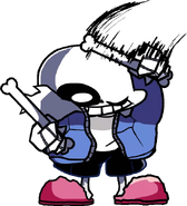 Sans drumming out (1, static).