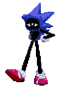 Cyclops impatiently tapping his foot when the player is inactive on the main menu of the mod.