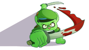 Flippy from "2x_KnivesE.png"