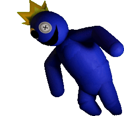 BLUE FROM ROBLOX RAINBOW FRIENDS CHAPTER 2 ODD WORLD, 3D FA