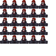 Girlfriend's spritesheet