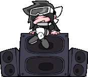 Cheering/Combo Break Smile(?)