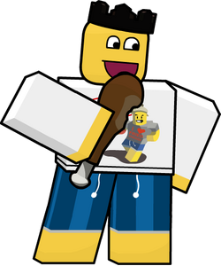 Roblox Guest Noob And Bacon Hair, HD Png Download , Transparent