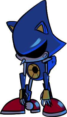 Metal Sonic  Arte de fã, Arte de robô, Fotos de desenhos