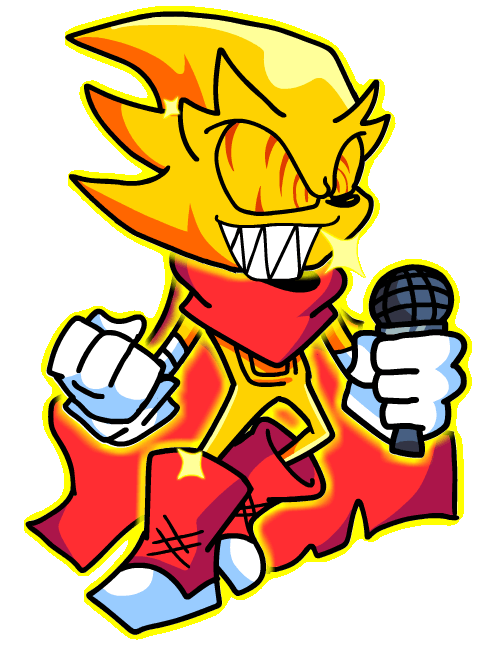 Fleetway Super Sonic by TheMagyar on Newgrounds