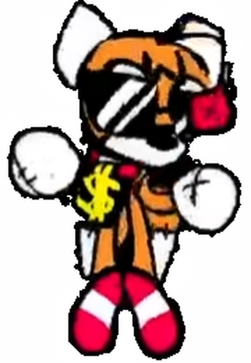 Remade soulless tails doll sprites. : r/FridayNightFunkin