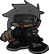 Static left miss pose