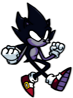 Dark Sonic, black, super, HD phone wallpaper
