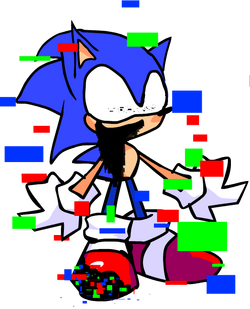 Pixilart - pibby faker sonic by Amoogus-sus