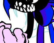 Cyclops, but he appears to be clenching his fist. Who got him so mad?