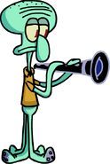 Squidward idle static
