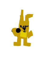 Static down pose.