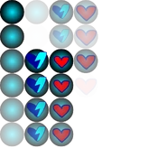 Pre-indicator sprite sheet