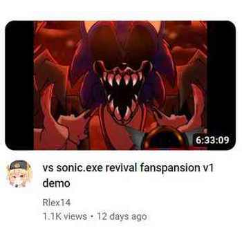 Vs sonic.exe revival fanspansion