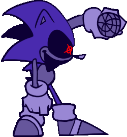 Piracy Sonic Left Pose Sticker - Piracy Sonic Left pose Third Party FNF -  Discover & Share GIFs