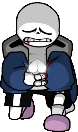 Killer Sans Sprite (Color/Battle) by Thehiddentales on Newgrounds