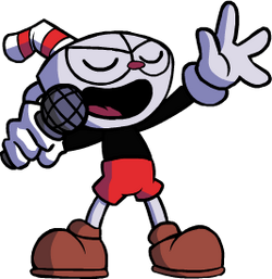 ARCHIVED on X: i made mug man out of indie cross cuphead :0 #indiecross  #cupheadandmugman  / X