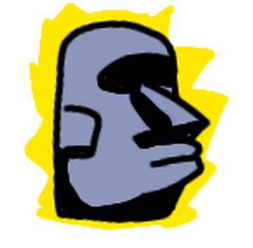 Moyai Griffin, Moai Emoji