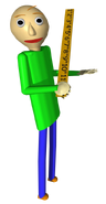 Baldi's original appearance.