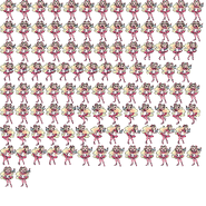 Rosie's Week 2 sprite sheet