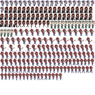 Cutscene sprite sheet
