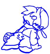 Static Right Miss Pose