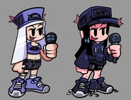 Outdated D-Side design for Cassette Girl (Vinyl Girl). Link