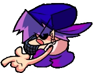 Animated TT down pose.