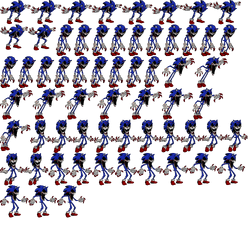 Friday Night Funkin' - Sonic.exe Remade Sprites by tent2 on DeviantArt