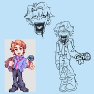 The full concept art for Schizpai's first design.