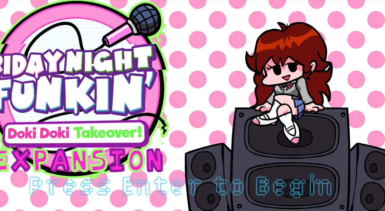 FNF Doki Doki Takeover Plus! - Play Online on Snokido